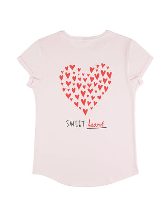 T-shirt Roll Up "Sweet Heart"