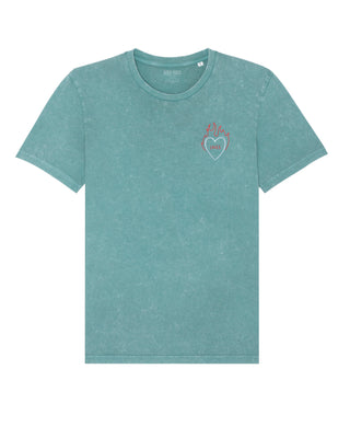 T-shirt Vintage Brodé "Lover"