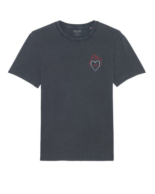 T-shirt Vintage Brodé "Lover"