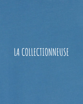 T-shirt Vintage Brodé "La Collectionneuse"