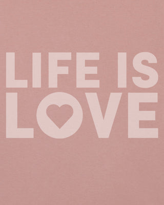 Sweatshirt Vintage "Life is Love"