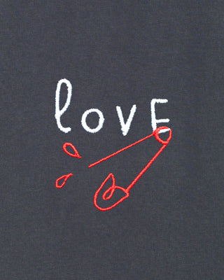 Sweatshirt Vintage Brodé "Love"