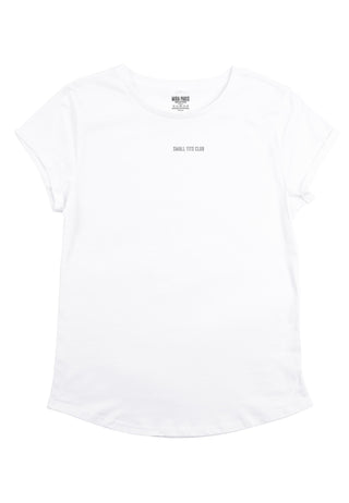 T-shirt Roll Up "Small Tits Club"
