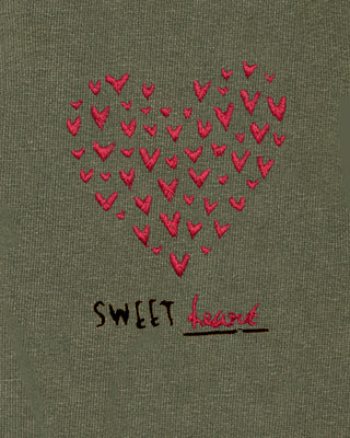 Jogging Vintage Brodé "Sweet Heart"